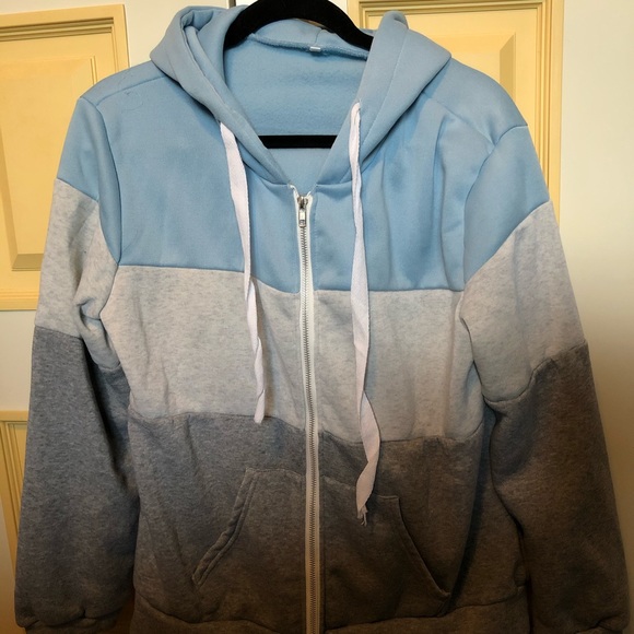 Colour block hoodie - Picture 1 of 2